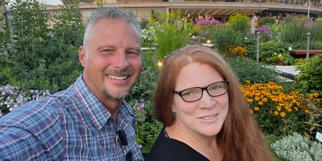 Lauren and Ken Van Ewyk David & Shelagh Raymer