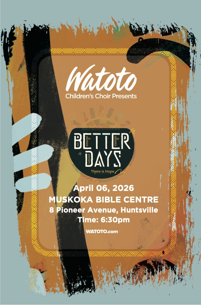 Watoto Better Days Tour Poster